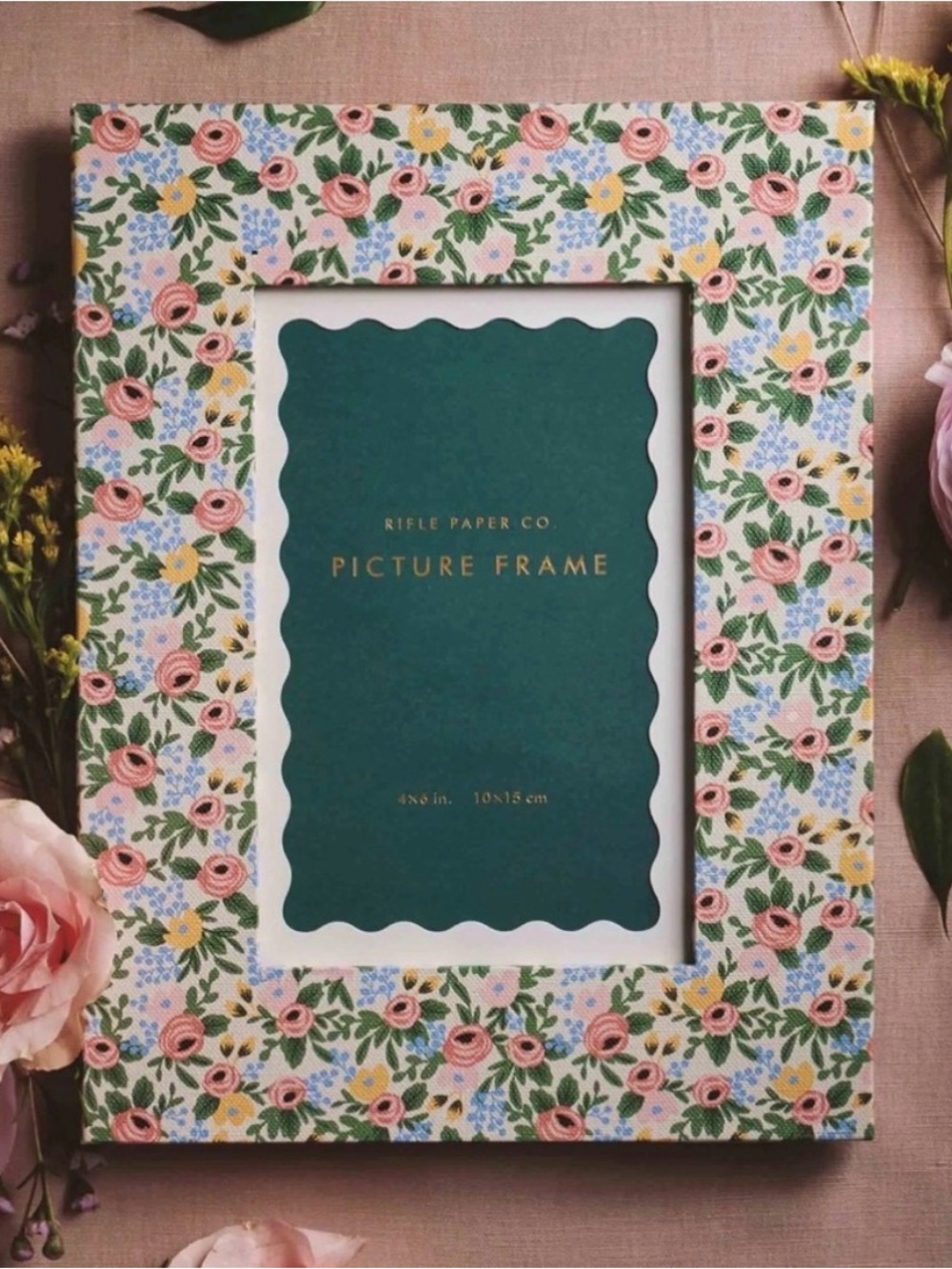 Rifle Paper Co. Pink Floral Pattern Picture Frame